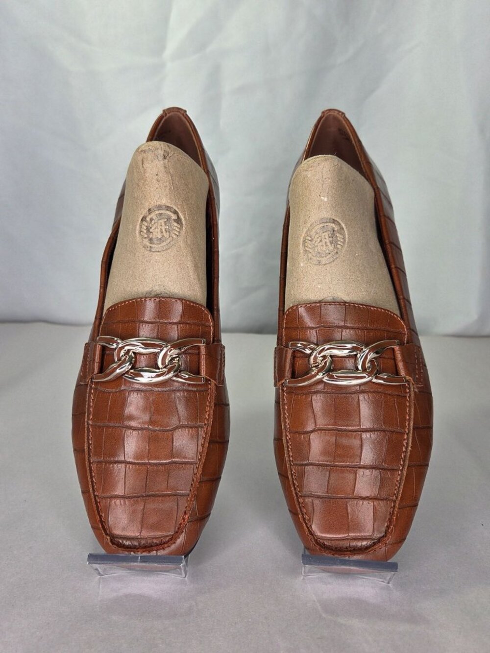 Easy Street Femi Square-Toe Slip-On Flats, Size: 8 M